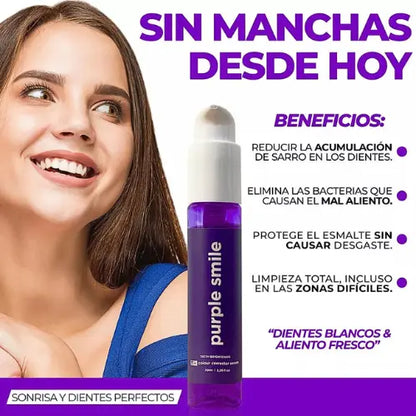 Purple Smile™: Protege Tus Encías y Elimina Manchas Amarillentas