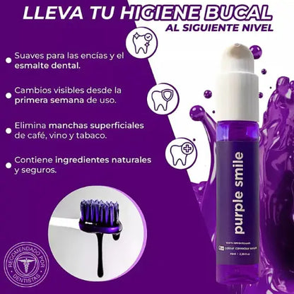 Purple Smile™: Protege Tus Encías y Elimina Manchas Amarillentas